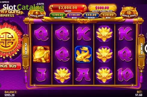 Скрин2. Money Gong Empress слот