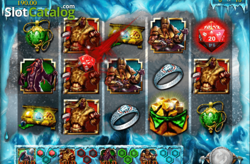 Скрин4. Dungeons and Dragons: Treasures of Icewind Dale  слот