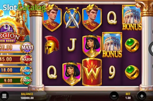 Скрин2. 9th Legion Coin Boost слот
