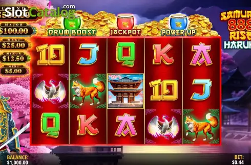 Скрин2. Samurai 888 Rise Haruki слот