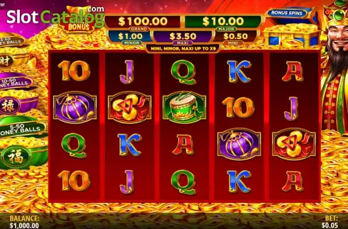 Скрин2. Magic Treasures Gold Emperor слот