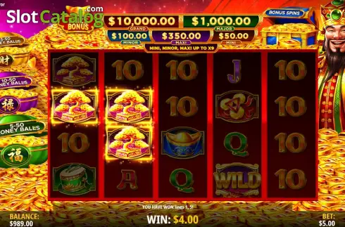 Скрин3. Magic Treasures Gold Emperor слот