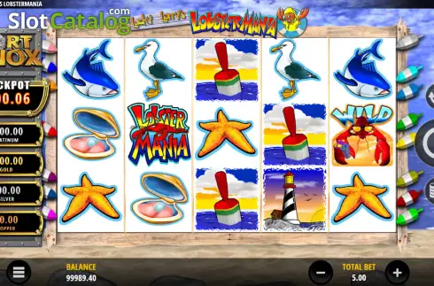 Скрин2. Fort Knox Lucky Larry's Lobstermania слот