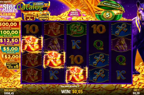 Скрин3. Magic Treasures Hold & Win Panther слот