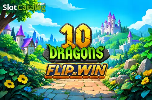 10 Dragons Flip n Win логотип 10 Dragons Flip n Win логотип