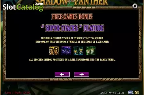 Скрин7. Shadow of the Panther слот
