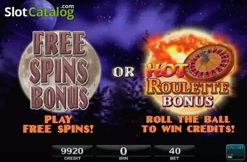 Скрин7. Hot Roulette - Wolf Run слот