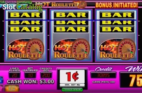 Скрин3. Hot Roulette - Triple Double Diamond слот