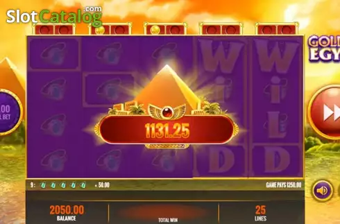Скрин3. Golden Egypt (IGT) слот