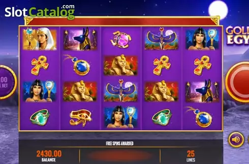 Скрин4. Golden Egypt (IGT) слот