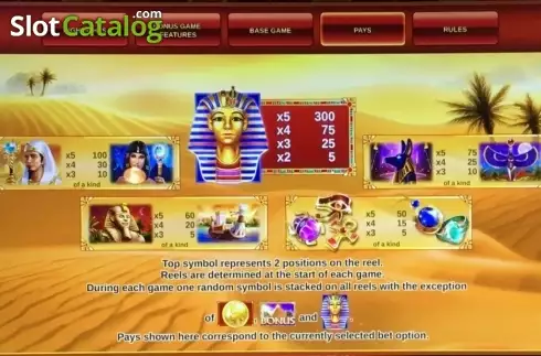 Скрин8. Golden Egypt (IGT) слот