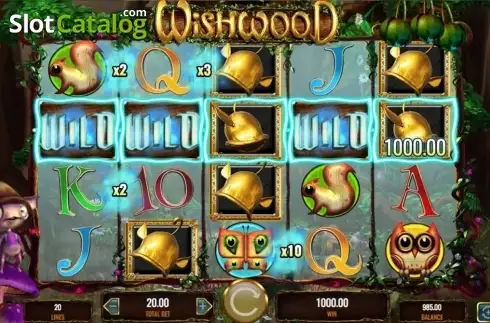 Скрин2. Wishwood слот