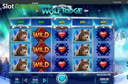 Скрин2. Wolf Ridge слот