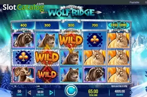 Скрин4. Wolf Ridge слот