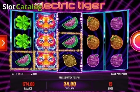 Скрин7. Electric Tiger слот