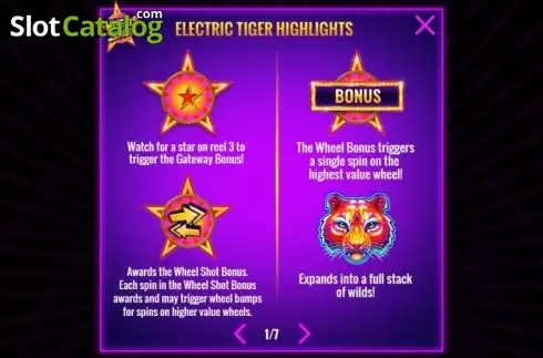 Скрин8. Electric Tiger слот
