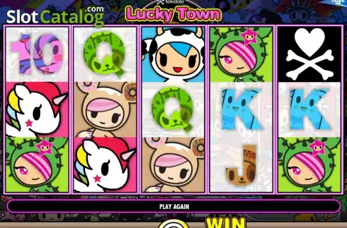 Скрин4. Tokidoki – Lucky Town слот