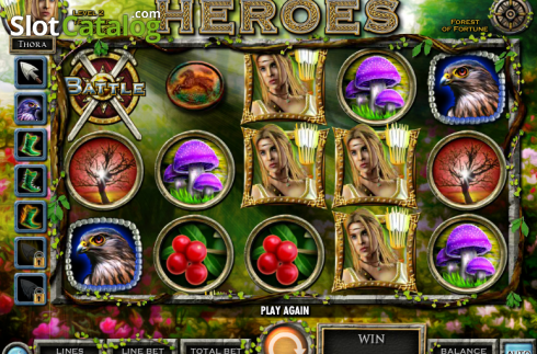 Скрин4. Nordic Heroes слот