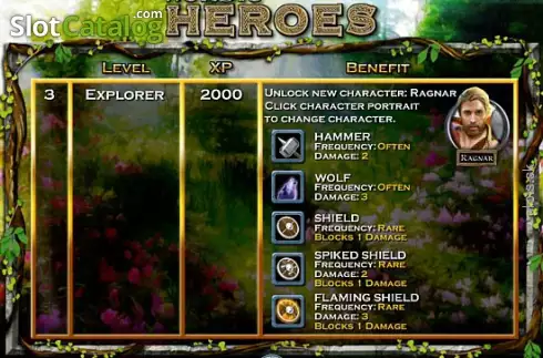 Скрин6. Nordic Heroes слот