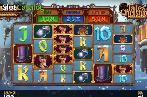 Скрин2. Tales of Christmas Megaways слот