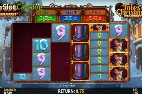 Скрин4. Tales of Christmas Megaways слот