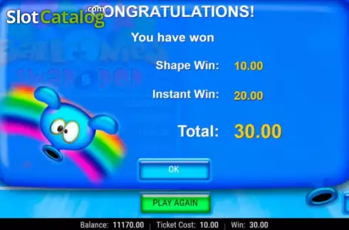 Скрин4. Balloonies Pop and Swap слот