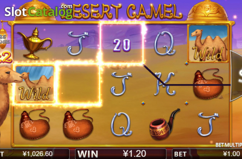 Скрин5. Desert Camel слот