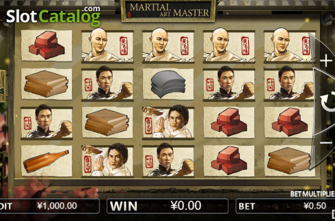 Скрин2. Martial Art Master слот