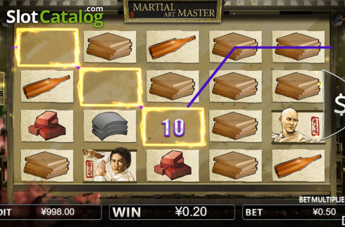 Скрин3. Martial Art Master слот