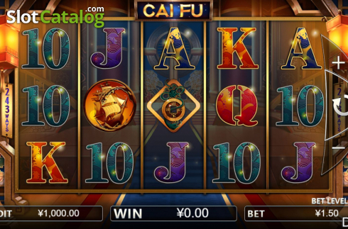 Скрин2. Cai Fu слот