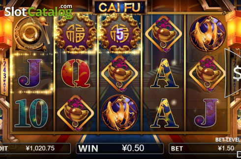 Скрин4. Cai Fu слот