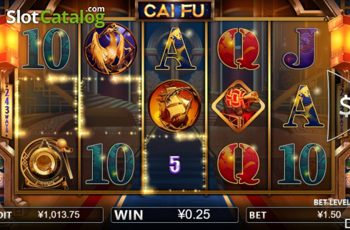 Скрин5. Cai Fu слот
