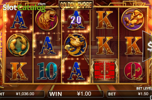 Скрин5. Golden Empire (Iconic Gaming) слот