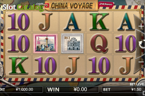 Скрин2. China Voyage слот