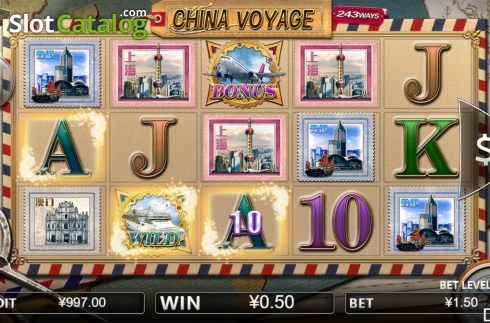 Скрин3. China Voyage слот