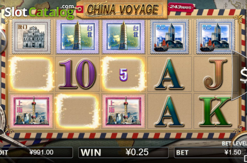 Скрин5. China Voyage слот