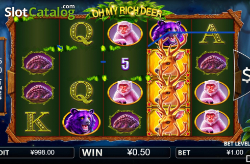 Скрин3. Oh My Rich Deer слот