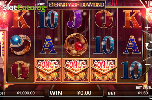 Скрин2. Eternity of Diamond слот