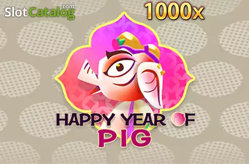 Happy Year of the Pig логотип