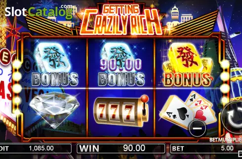 Скрин3. Getting Crazily Rich слот
