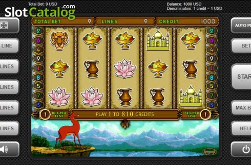 Скрин2. Golden Antelope слот