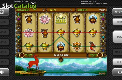 Скрин3. Golden Antelope слот