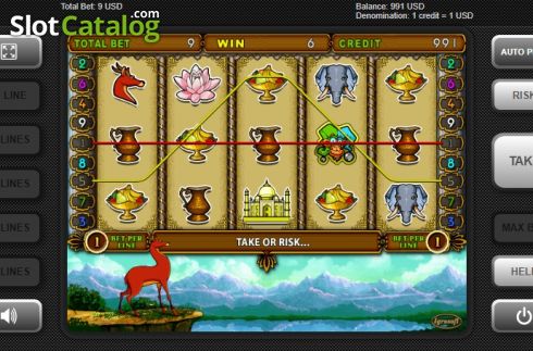 Скрин4. Golden Antelope слот