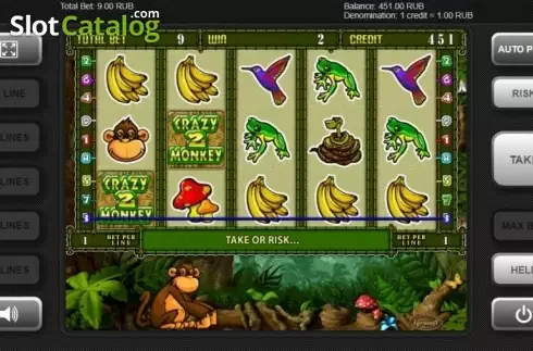 Скрин3. Crazy Monkey 2 (Igrosoft) слот