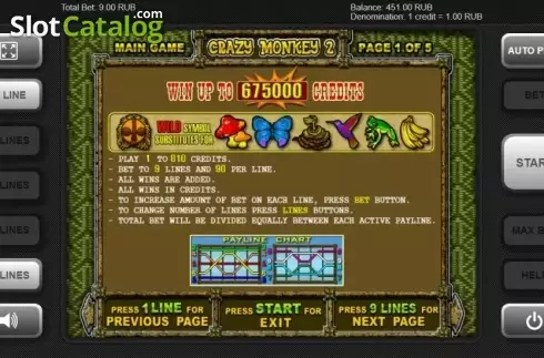 Скрин8. Crazy Monkey 2 (Igrosoft) слот