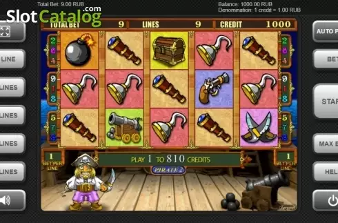 Скрин2. Pirate 2 слот