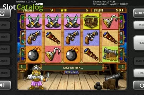 Скрин3. Pirate 2 слот