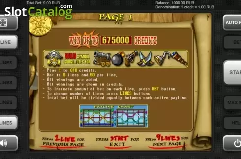 Скрин4. Pirate 2 слот