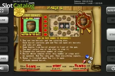 Скрин9. Pirate 2 слот