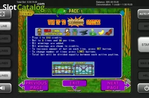 Скрин4. Crazy Monkey (Igrosoft) слот